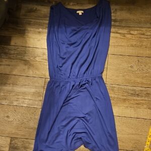 GAP Blue Sleeveless Sheath Dress